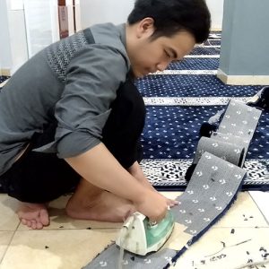sambung karpet masjid