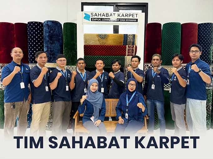 timi karpet masjid sahabat karpet